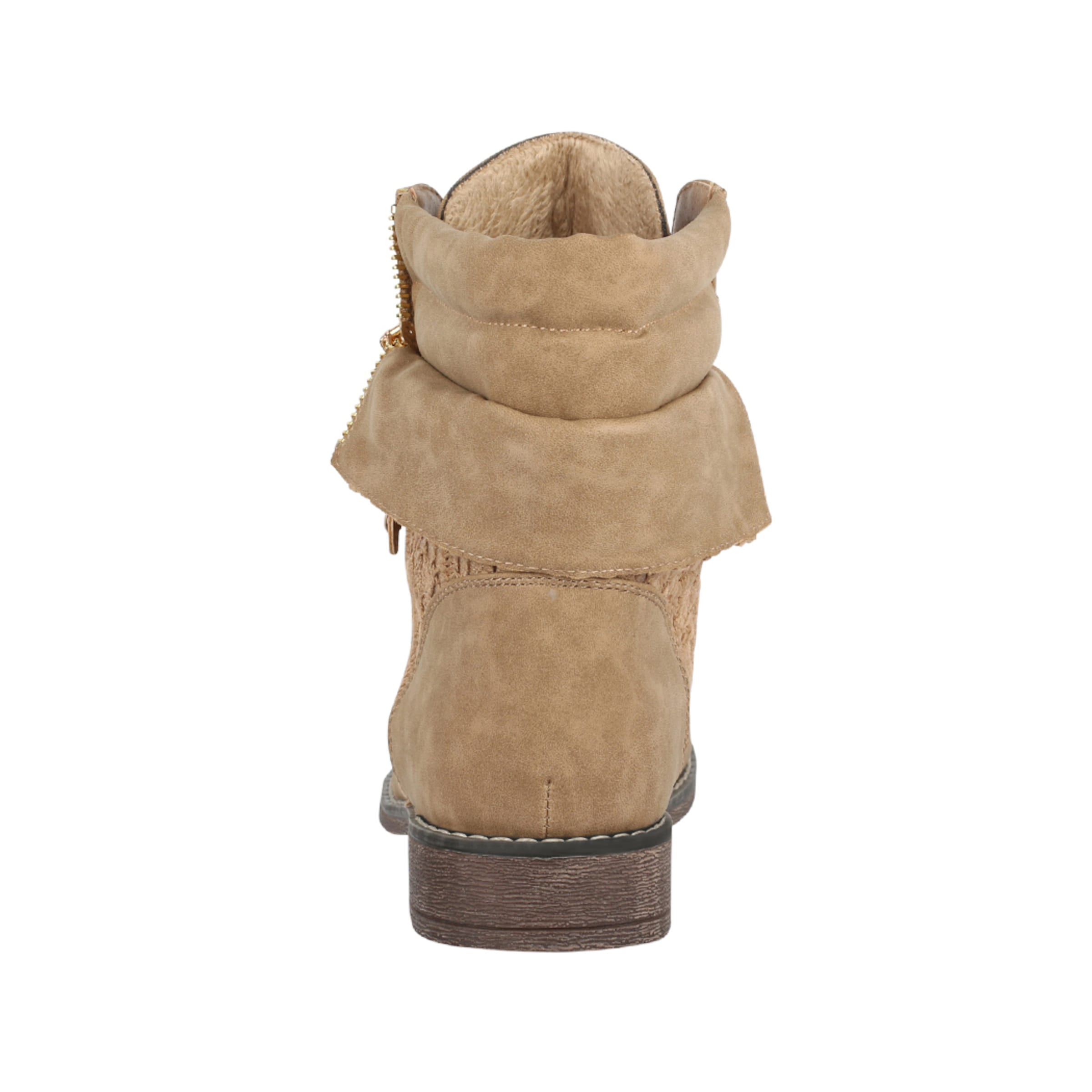 Elara Snørestøvletter i brun