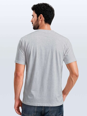Neverless Shirt 'Walross' in Grey