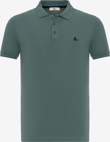 Daniel Hills Shirt in Groen: voorkant