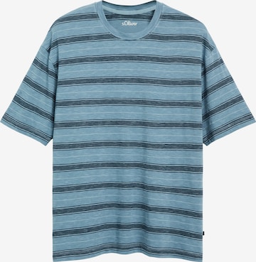 T-Shirt s.Oliver en bleu : devant