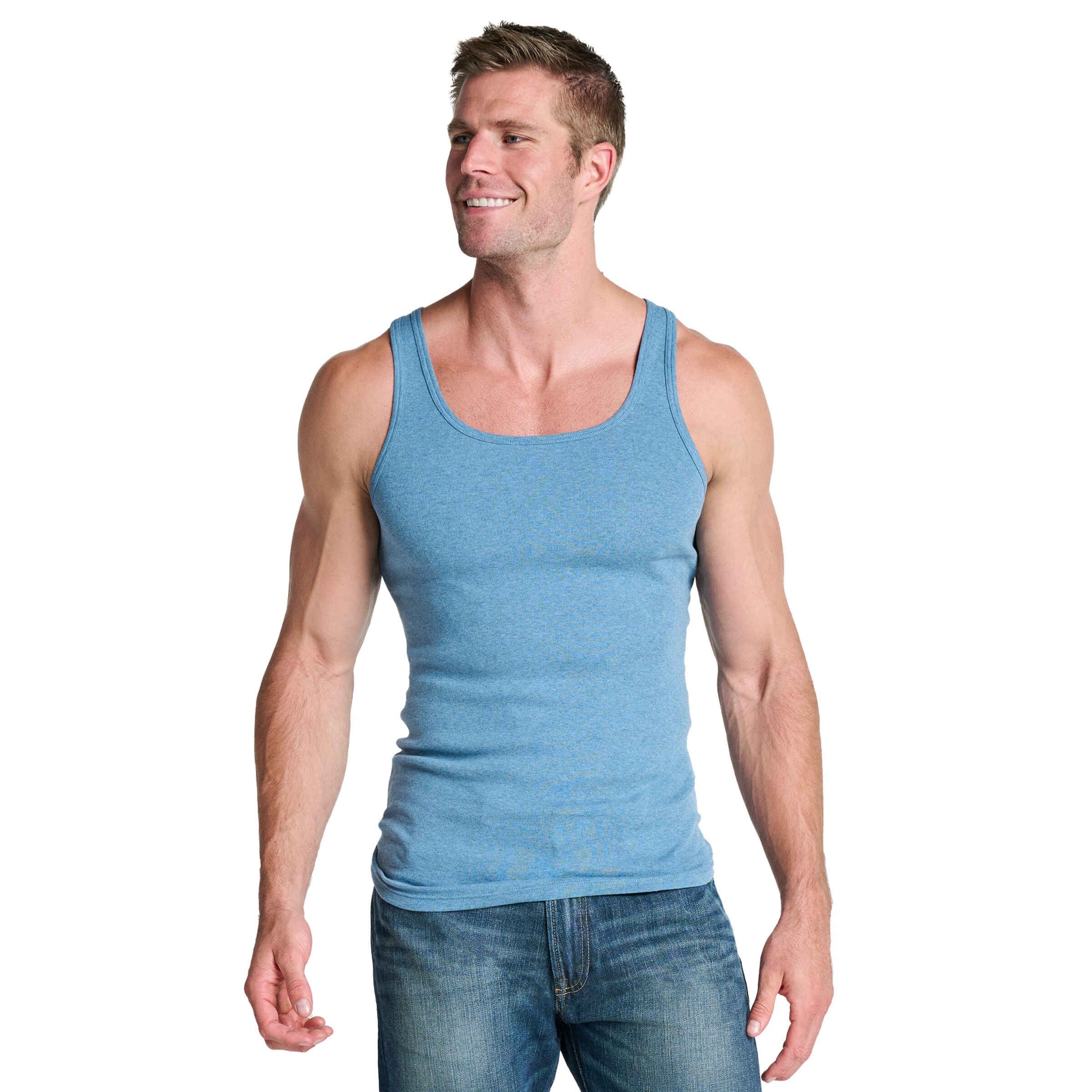 JOCKEY Unterhemd in Blau: Vorderseite