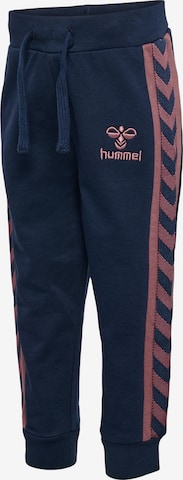 Hummel Regular Sportbroek in Blauw