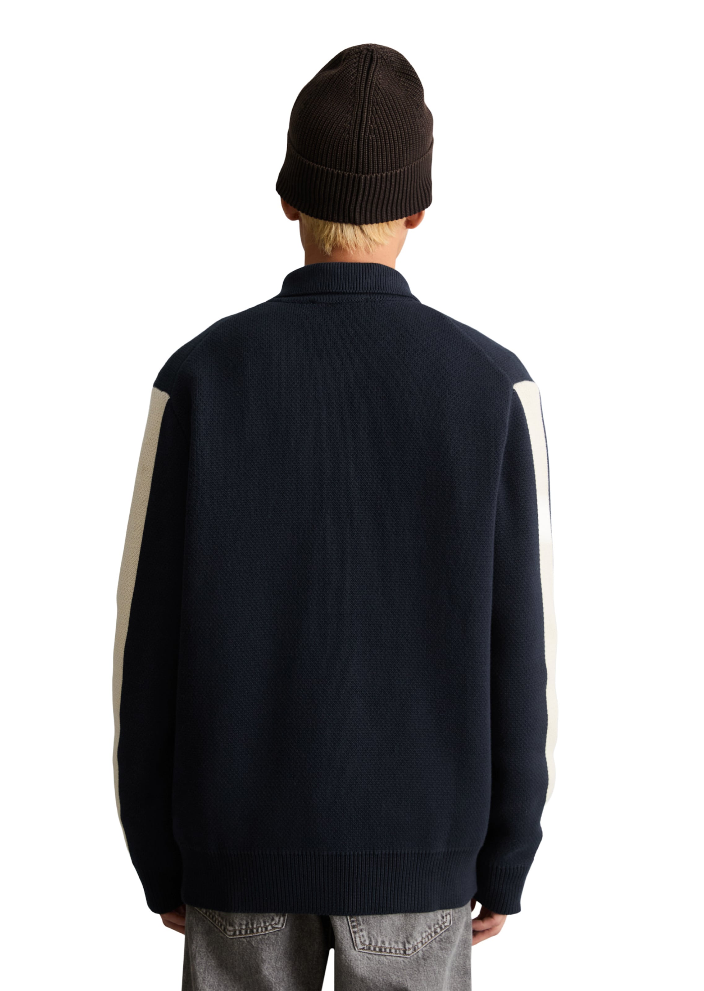 Marc O'Polo DENIM Strickjacke in Blau