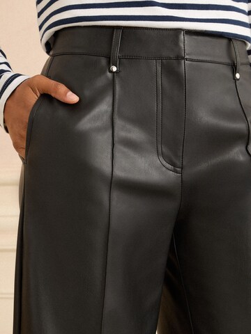 Loosefit Pantalon love & roses en noir