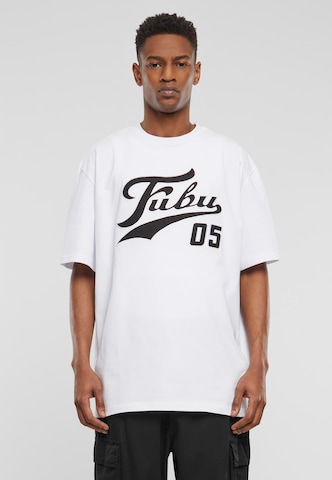 FUBU Shirt 'FM242-004-1 Varsity' in White: front