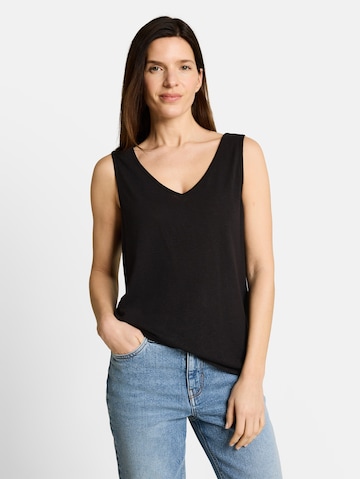 Haut TOM TAILOR en noir : devant
