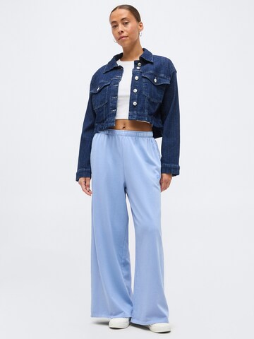 Gap Petite - Perna larga Calças '1969' em azul