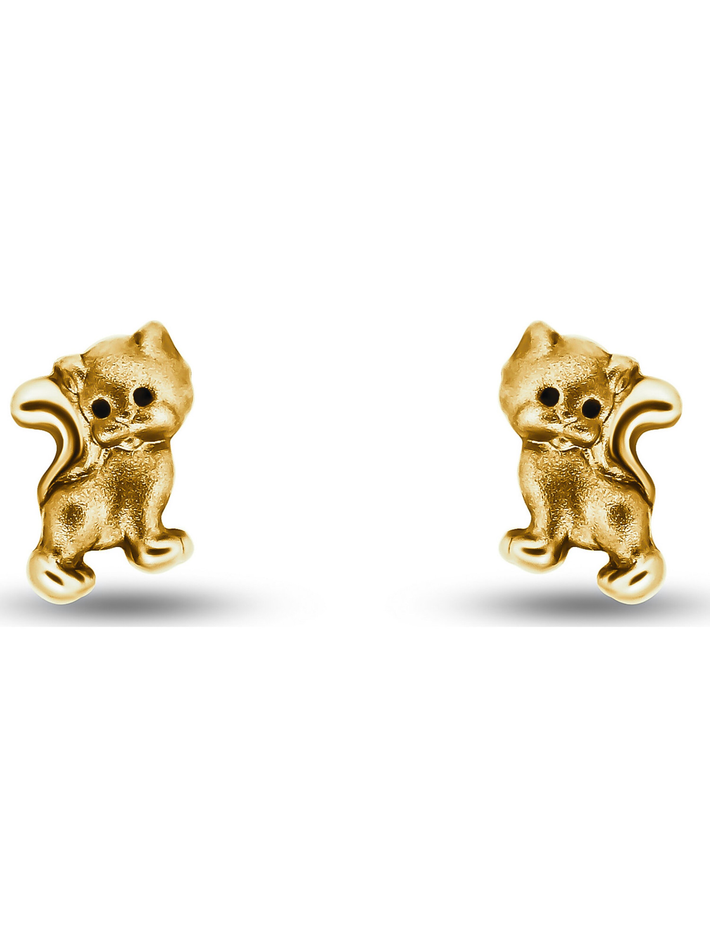 FAVS Ohrringe in Gold: Vorderseite