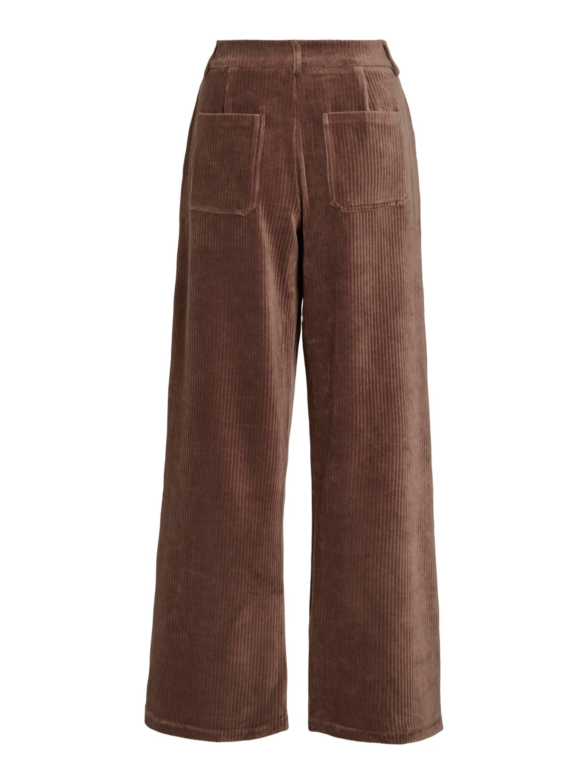 VILA Wide Leg Bukser i brun