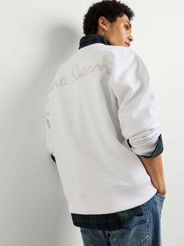 Pepe Jeans - Sudadera en blanco