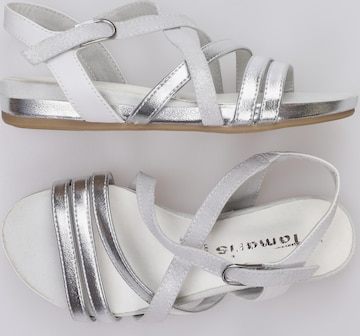 TAMARIS Sandals & High-Heeled Sandals in 36 in Silver: front