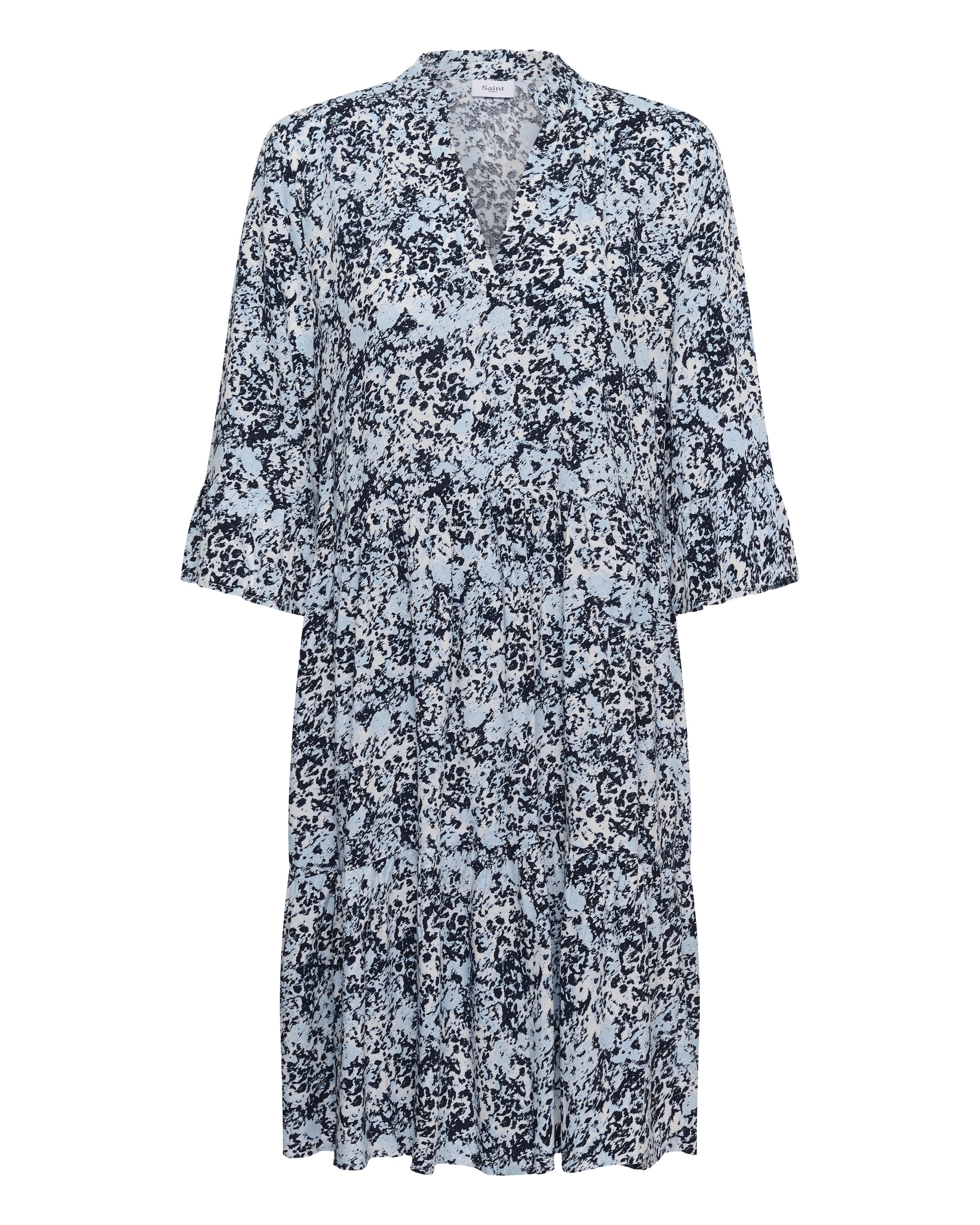SAINT TROPEZ - Vestido 'EdaSZ' en azul: frente