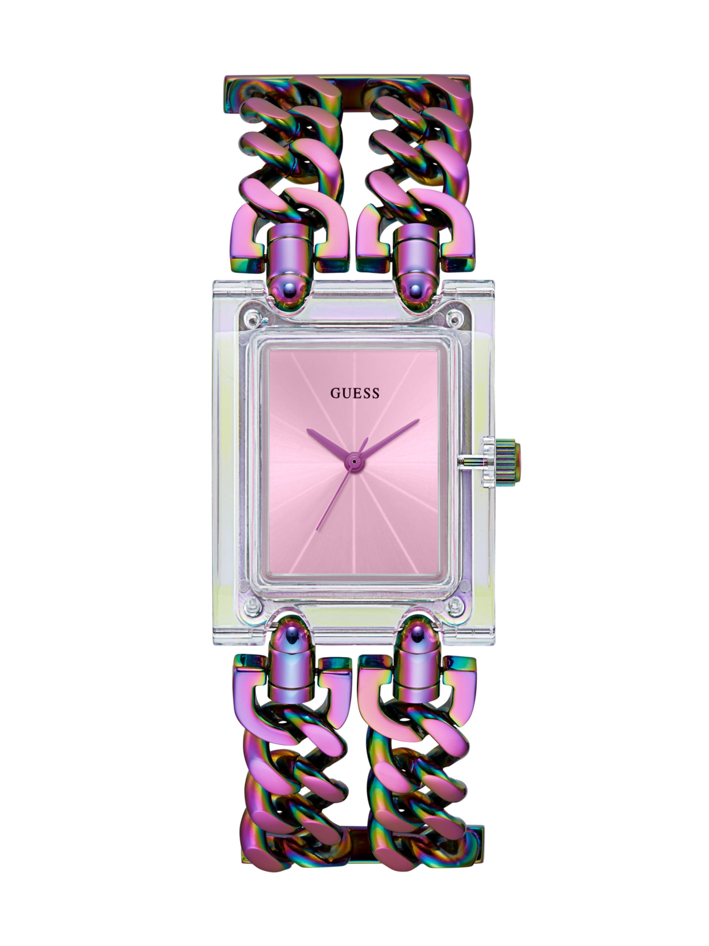 GUESS Analogt ur 'MOD HEAVY METAL' i blandingsfarvet