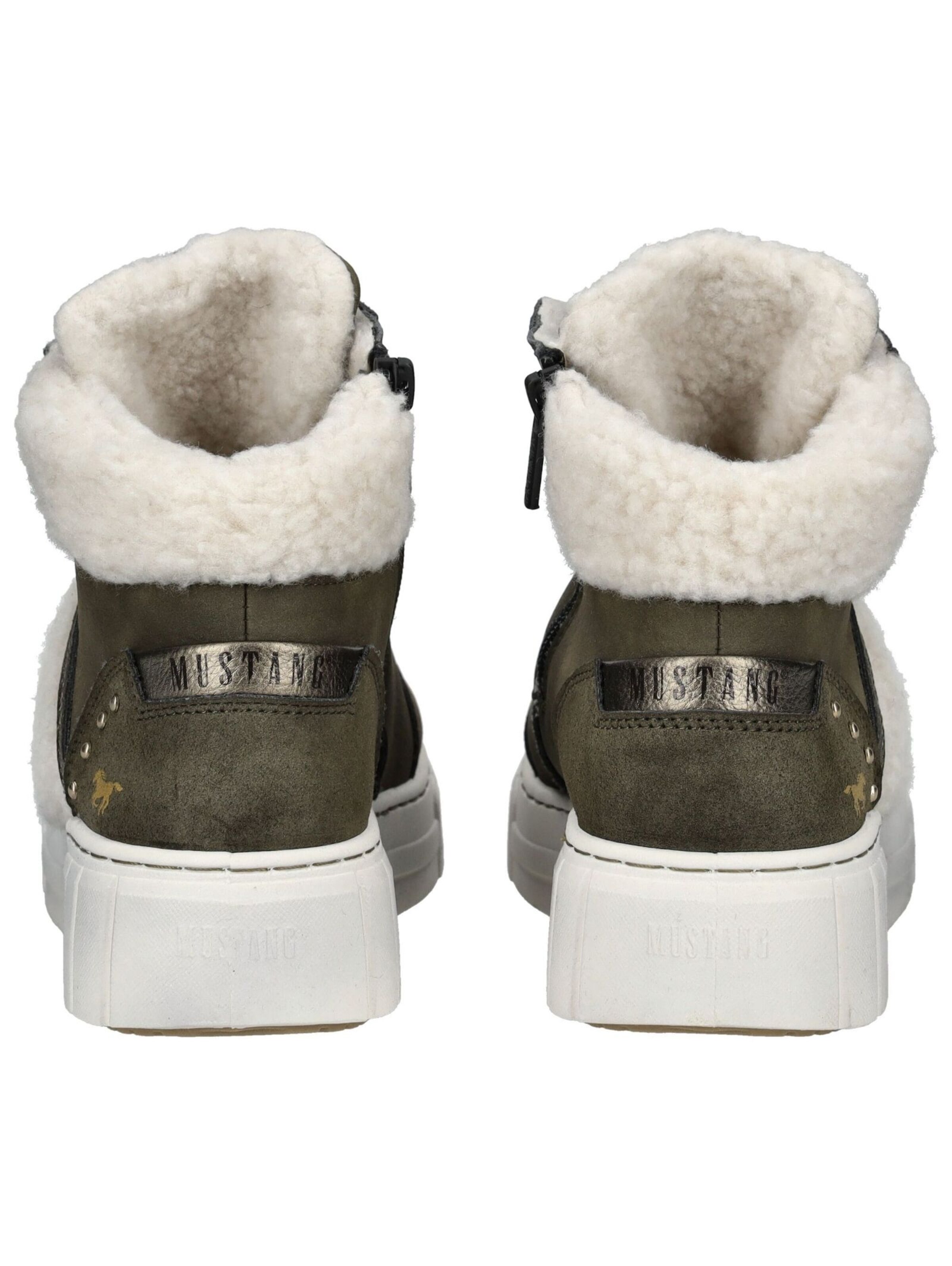 Sneaker alta di MUSTANG in verde