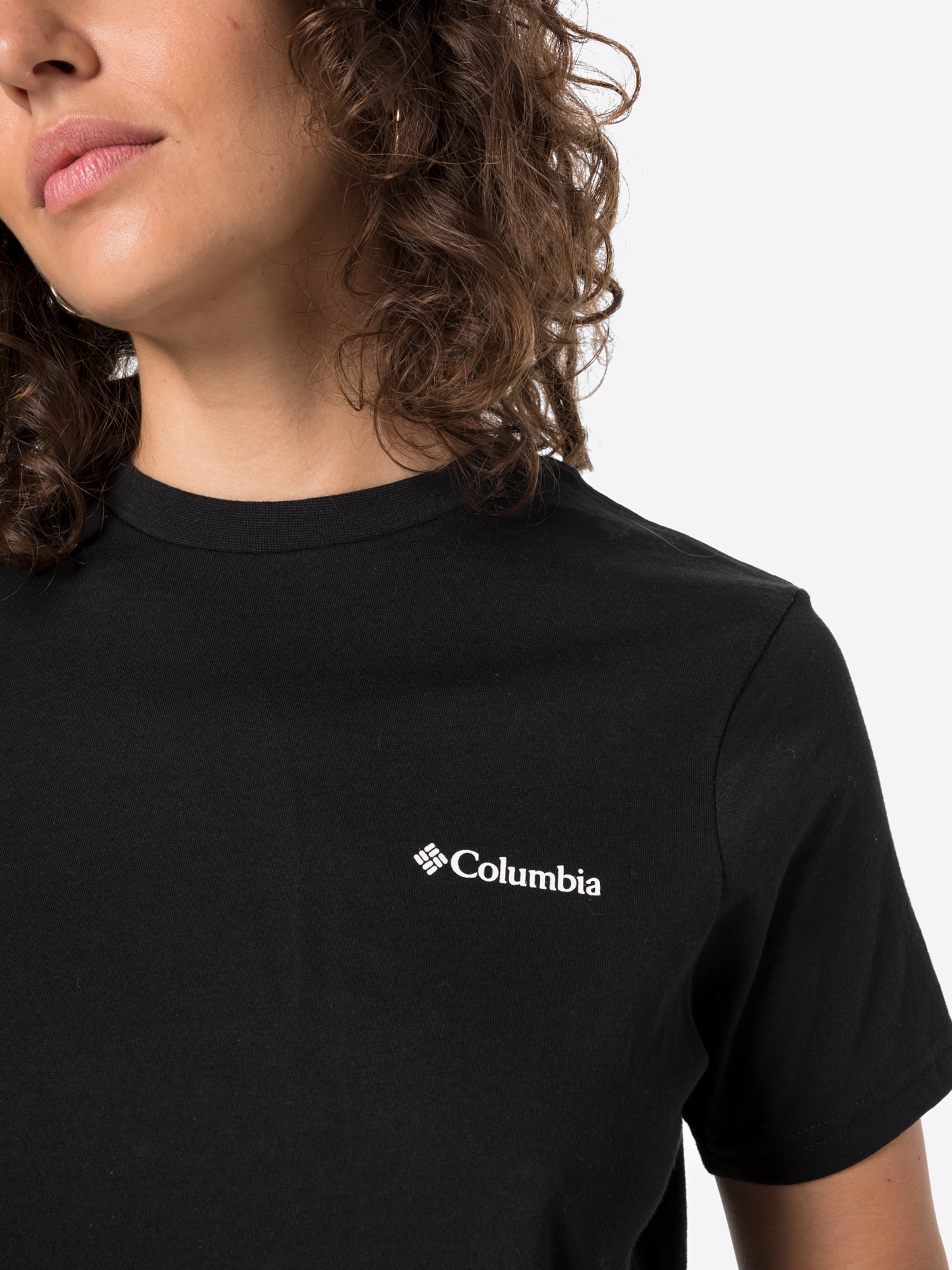Vêtements T-shirt COLUMBIA en Noir 