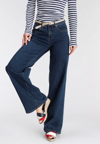 DELMAO Wide leg Jeans in Blue