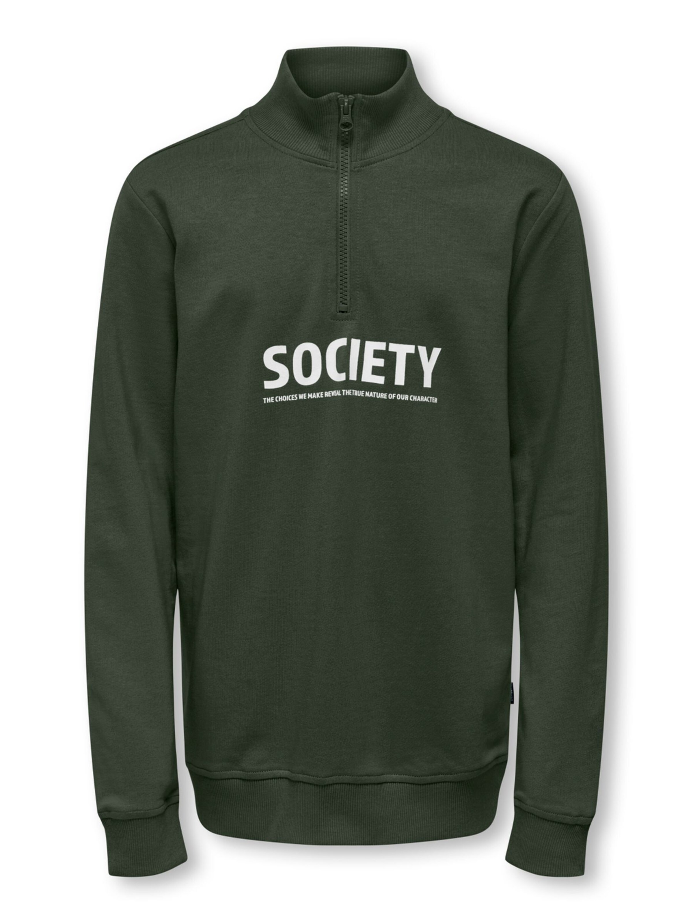 Only & Sons Junior Sweatshirt in Green: front