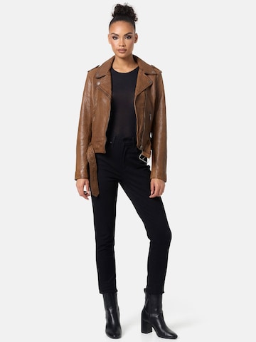 Tazzio Übergangsjacke 'F508'‌‌‌‌‌‌‌ in Braun