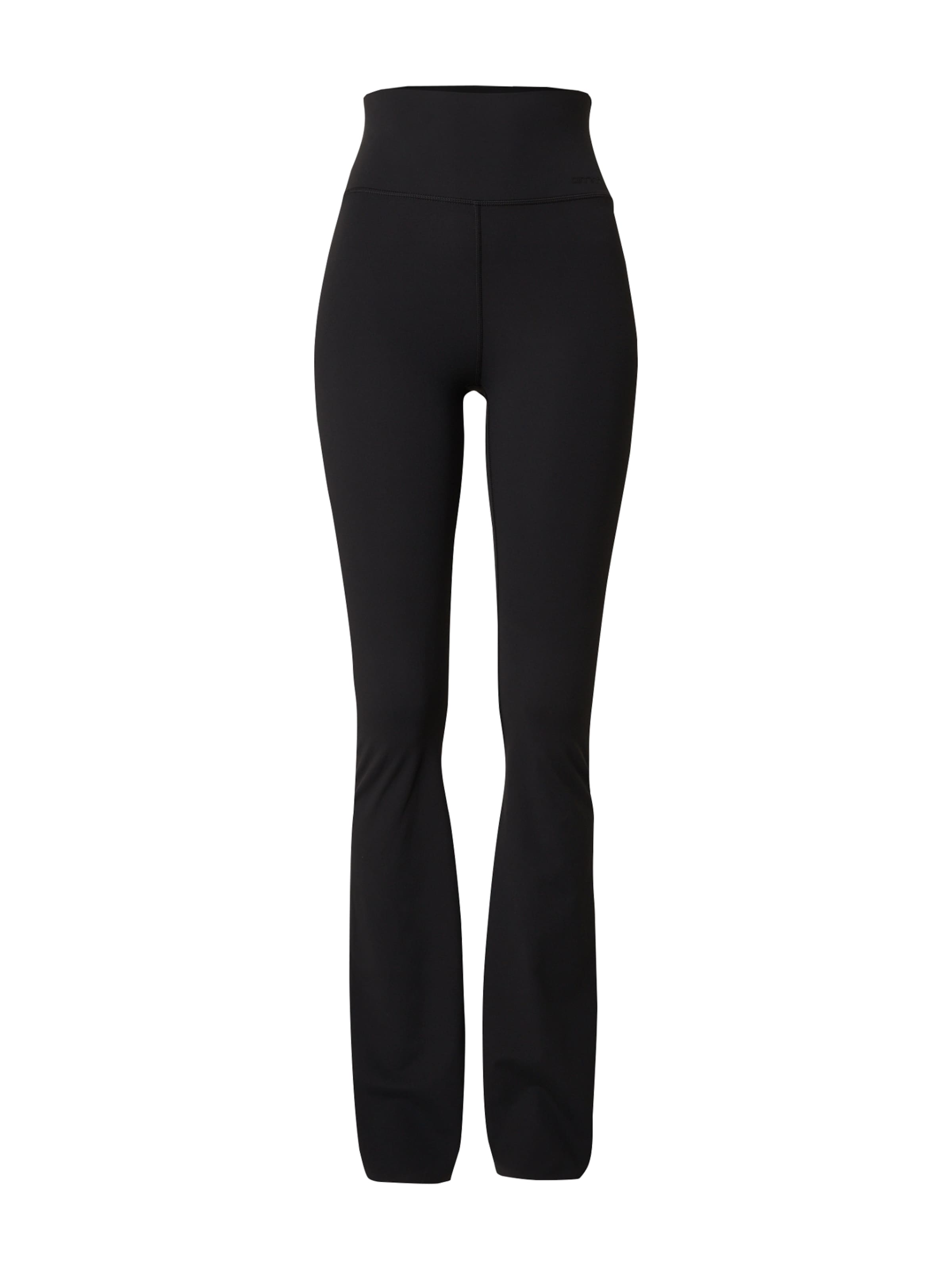 Flared Pantaloni sportivi 'Sense' di Aim'n in nero: frontale