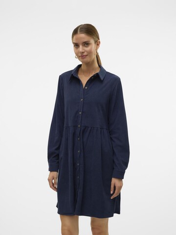 VERO MODA Blusekjole 'VILJA' i blå: forside