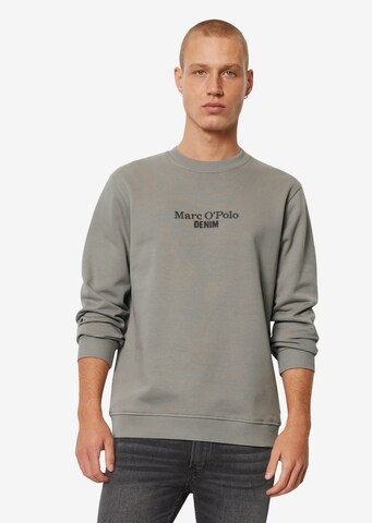 Sweat-shirt Marc O'Polo DENIM en gris : devant