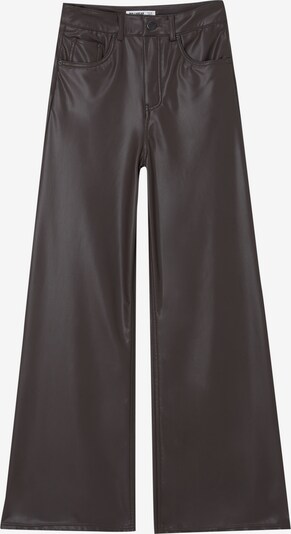 Pull&Bear Spodnie w kolorze czekoladowym, Podgląd produktu