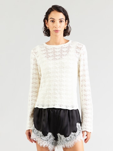 Pull-over 'Jale' ABOUT YOU en blanc : devant