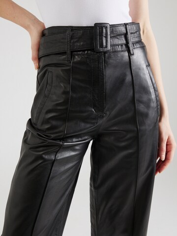 Regular Pantalon 'Paco' Ibana en noir