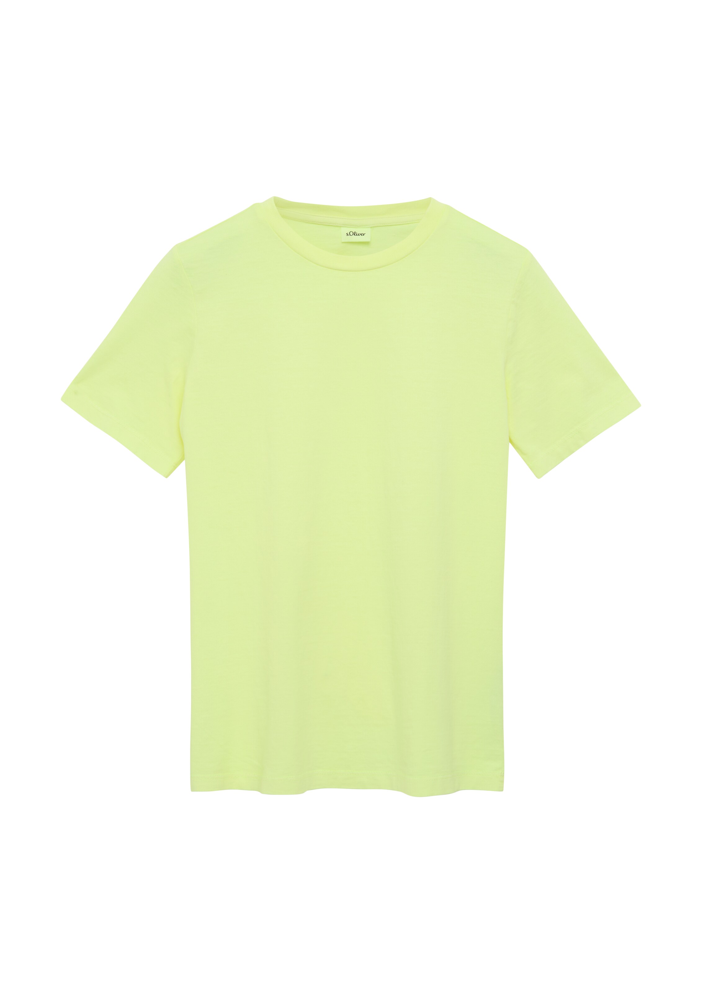 T-Shirt s.Oliver en jaune : devant