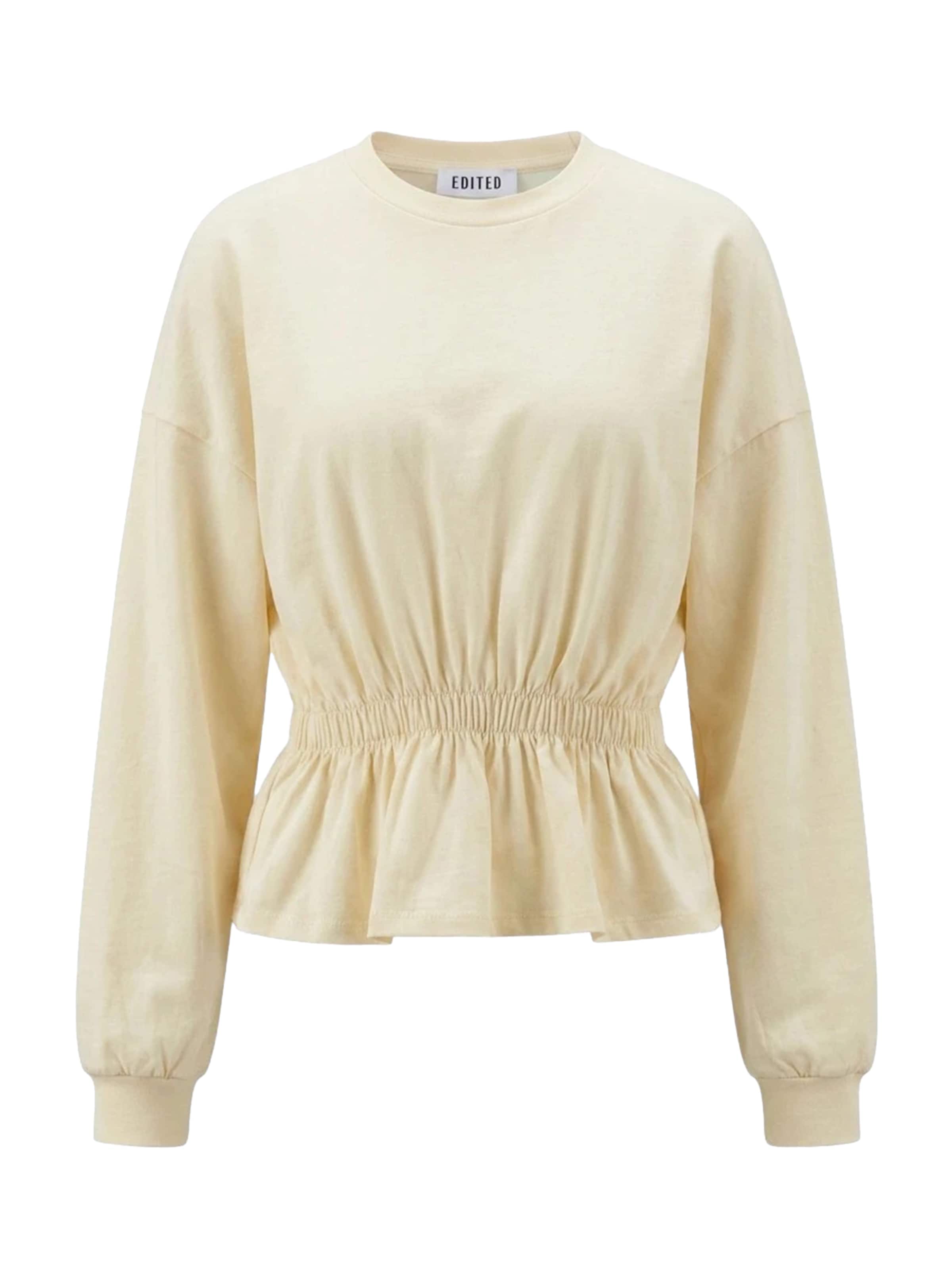 EDITED Shirt 'Roberta' in Beige: Vorderseite