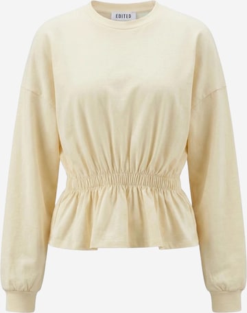 T-shirt 'Roberta' EDITED en beige : devant