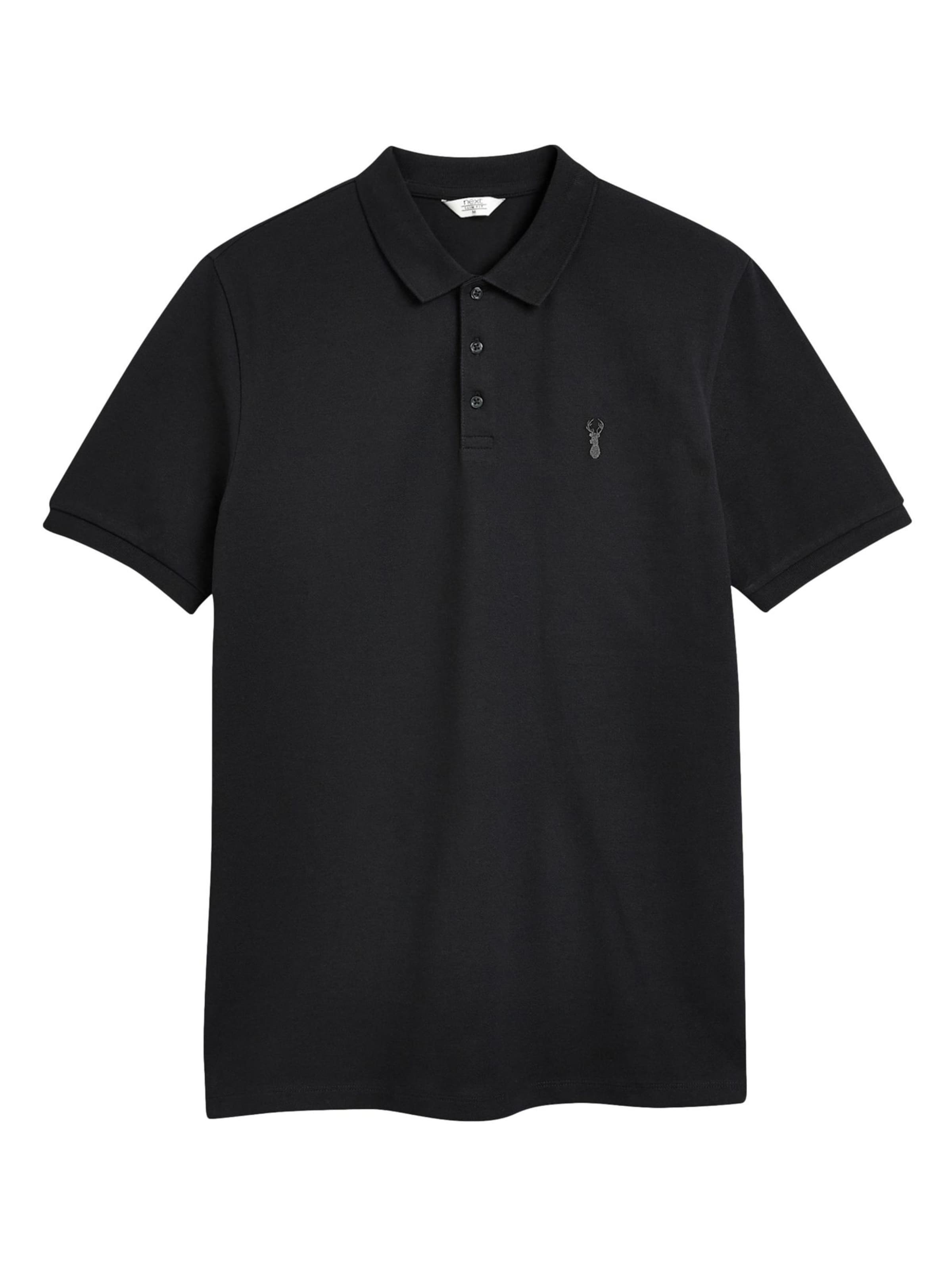 Next Tričko - Čierna: predná strana