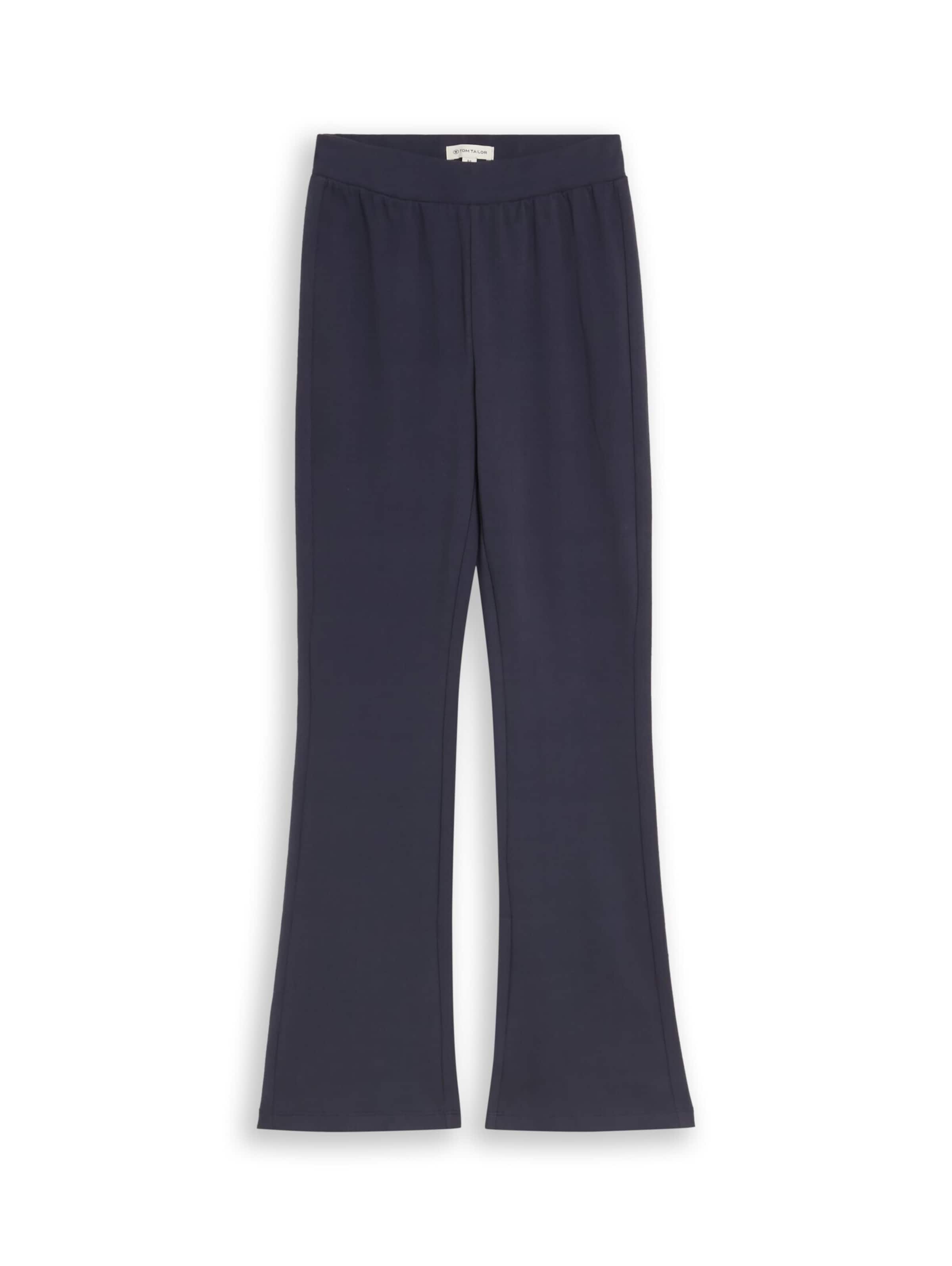 TOM TAILOR Flared Leggings in Blue: front