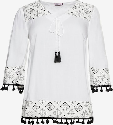 sheego by Joe Browns Tunic in White: front