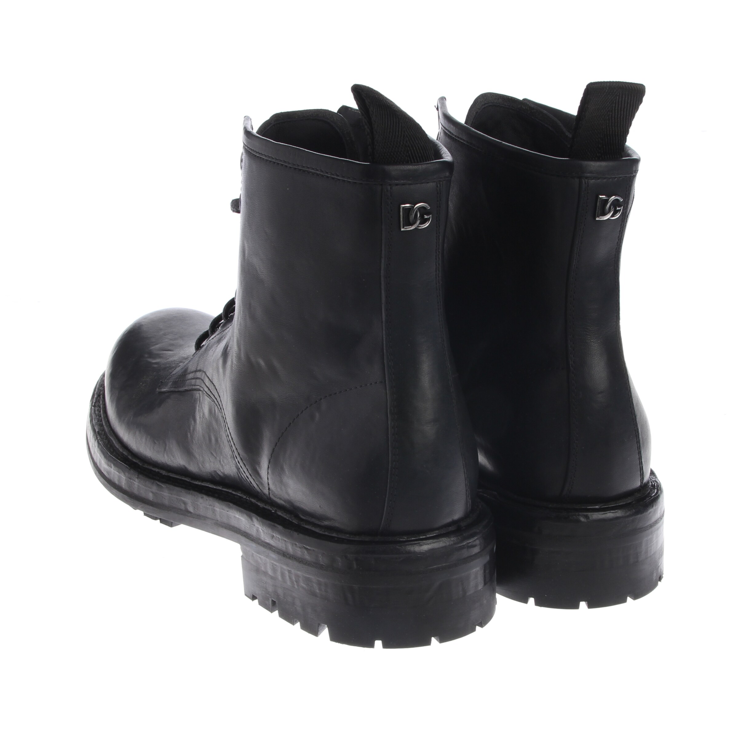 DOLCE & GABBANA Anke & Mid-Calf Boots in 43 in Black