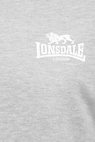Felpa 'LONGRIDGE' di LONSDALE in grigio