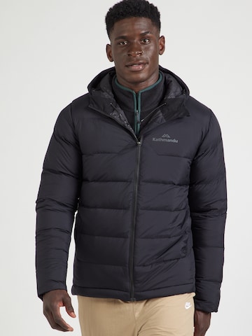 Veste de sport Kathmandu en noir : devant