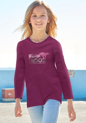 KangaROOS Shirt in Purple: front