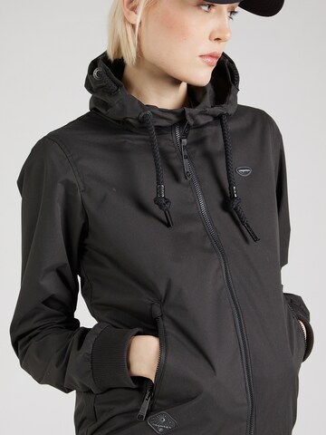 Ragwear Between-season jacket 'Nuggie' in Black