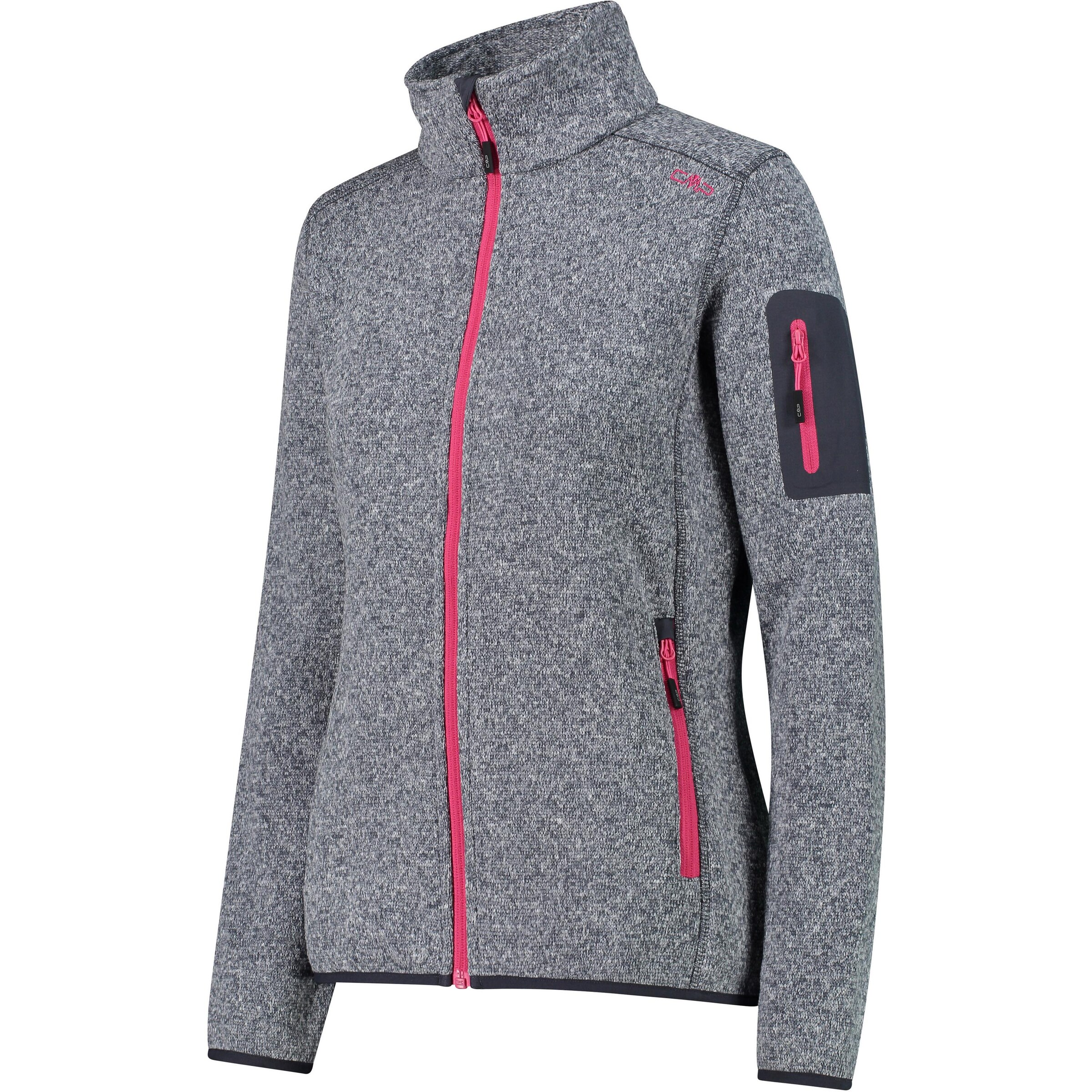 CMP Athletic Fleece Jacket in Grey