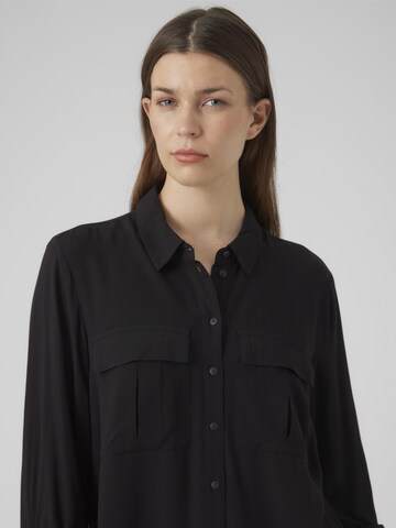 VERO MODA Bluse 'VILMA' i sort