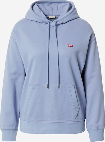 Sweat-shirt 'Standard Hoodie' LEVI'S ® en bleu : devant