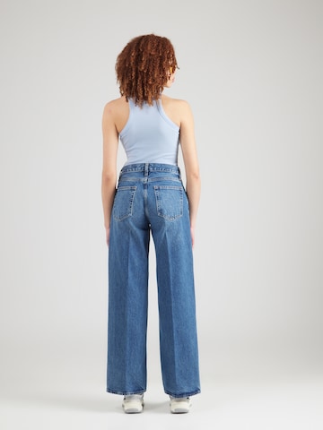 FRAME Wide leg Jeans 'THE STROLL' in Blauw