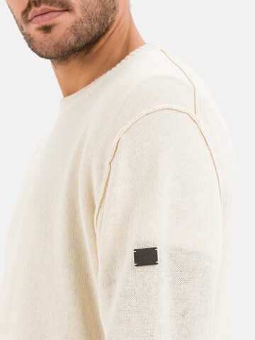 CAMEL ACTIVE Sweater in White