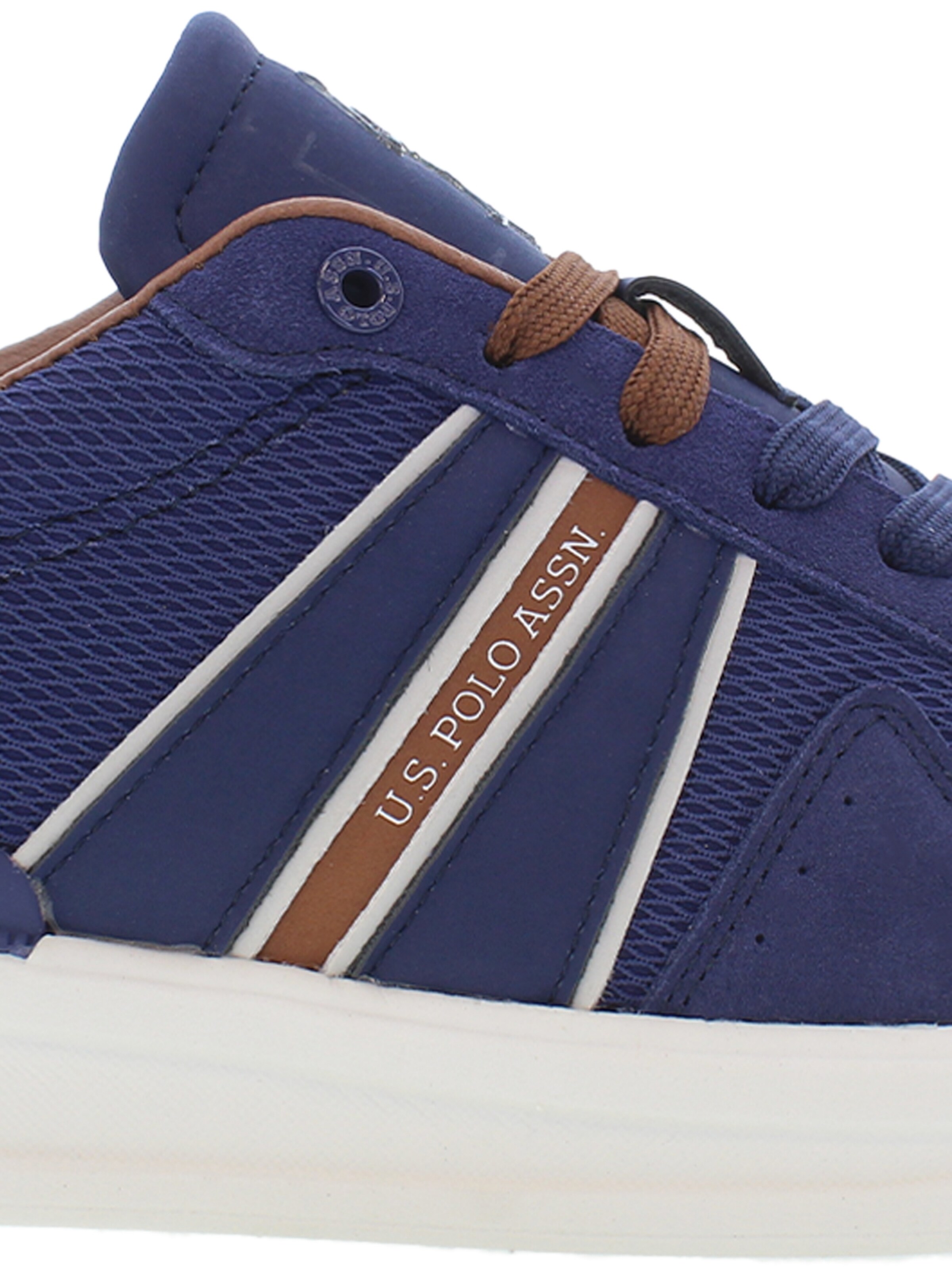 Baskets basses 'Nate' U.S. POLO ASSN. en bleu