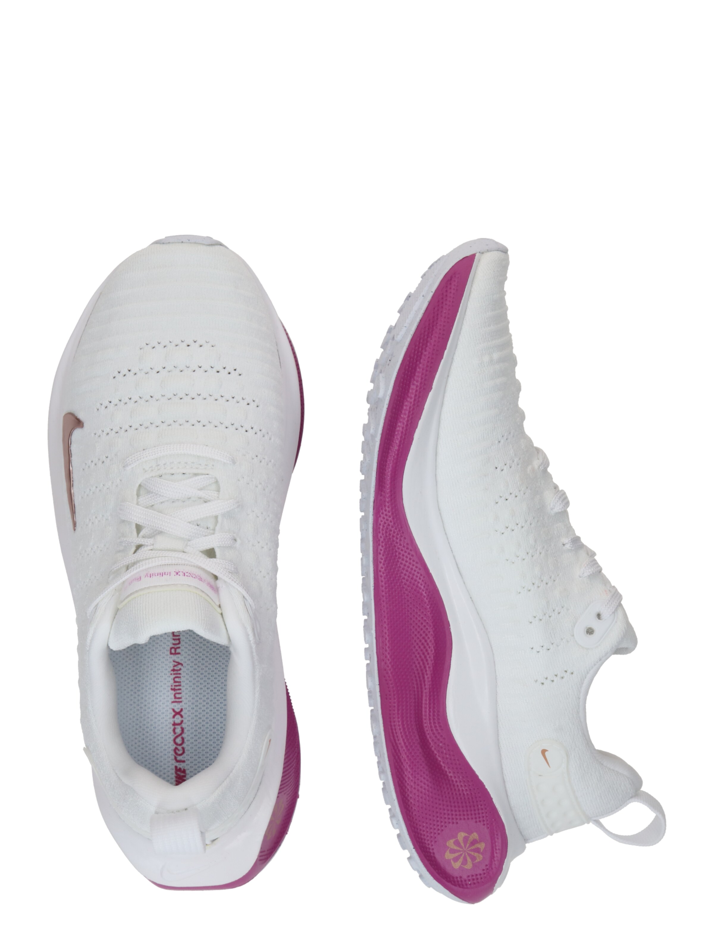 Sneaker de alergat 'React Infinity Run' de la NIKE pe alb