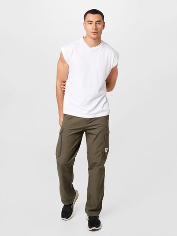 Fat Moose Regular Cargo Pants 'Tap' in Green