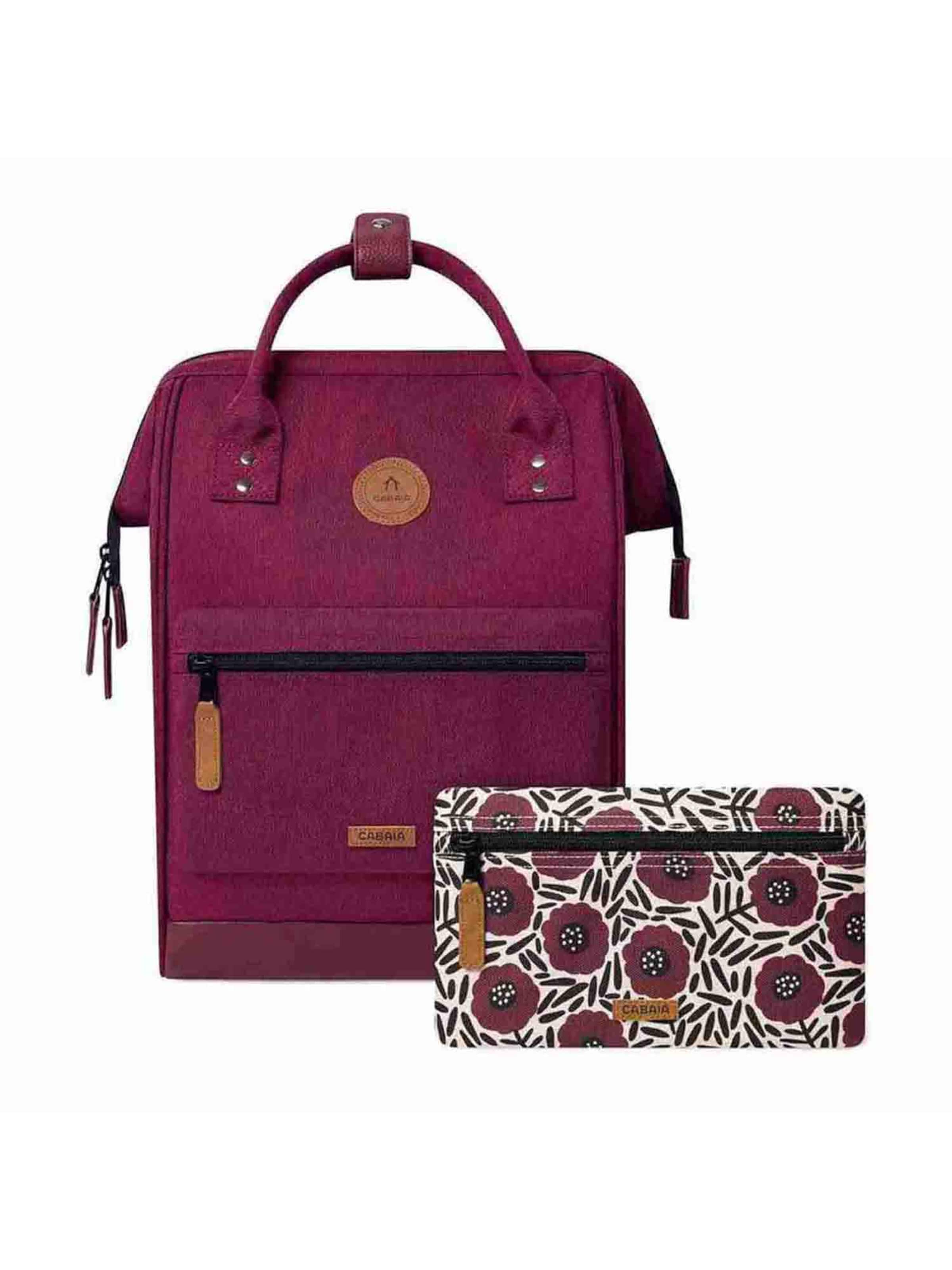 Cabaia Rucksack 'Adventurer M' in Rot: Vorderseite