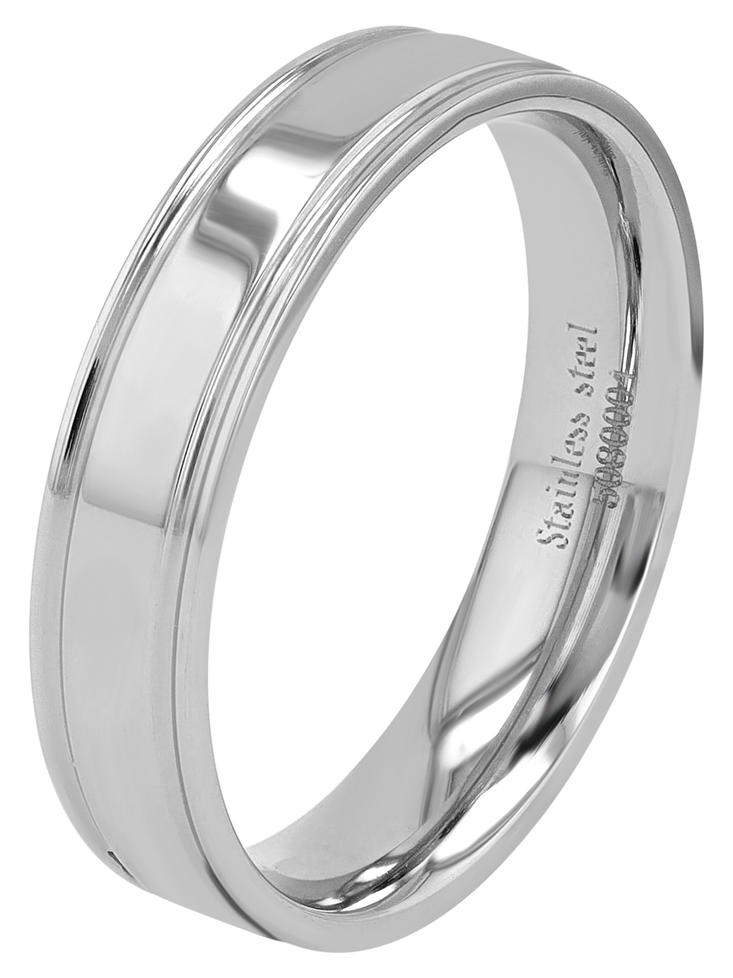 Akzent Ring 'Shining Aura, silberfarbig, langlebig' in Silver