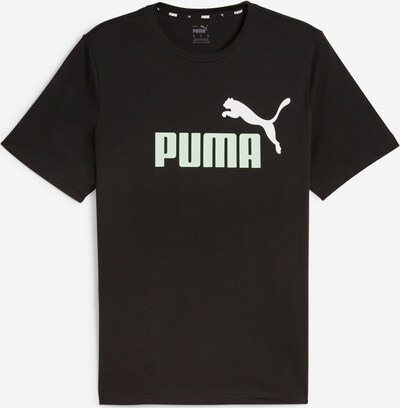 PUMA T-Shirt fonctionnel 'Essentials' en menthe / noir / blanc, Vue avec produit